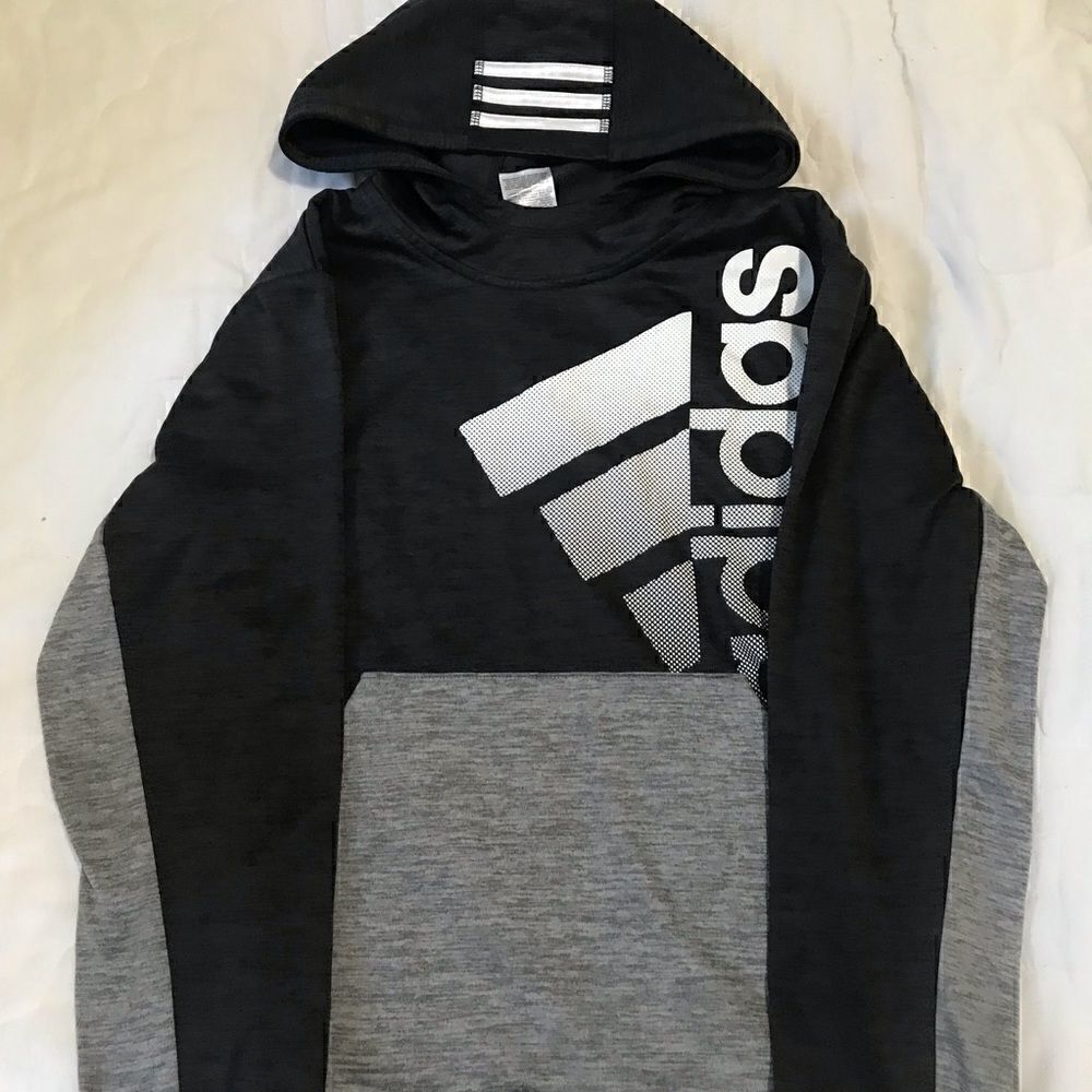 Adidas boys sports hoodie sweatshirt size 14